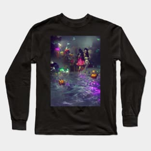 SURREAL HALLOWEEN IN PARIS Long Sleeve T-Shirt